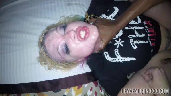 Throated blonde MILF loudly fucked in more extreme interracial scenes and soaked in sperm - xbabe.com on pornsfind.com