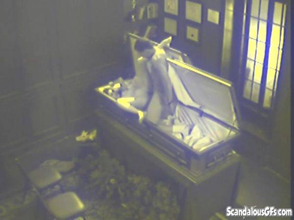 Enjoy watching this HD movie titled : Slut fucks in massive coffin