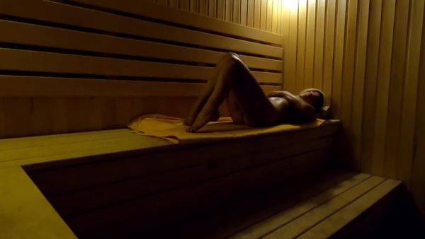 Play this uncensored video titled : In The Late Evening Girl Masturbates In