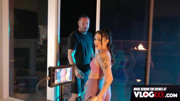 View the complete movie called : Vanessa Sky's Revenge With A Naughty Stud