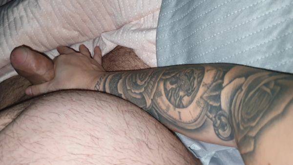 Tattooed Step Mom Handjob Step Son Dick Making Him Feel Like A King - hclips.com on pornsfind.com