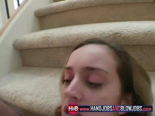 Stream uncut movie named : Dick wanking teen slut in POV