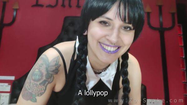 Watch HD clip titled : Halloween Creampie! Big Ass Latina As Wednesday - Wednesday Addams