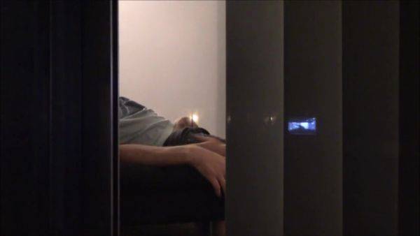 Enjoy watching the hardcore scene named : Therykers - Spying Blowjob