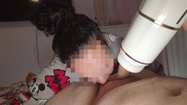 Play this uncut movie : Chubby Amateur Wife Catches Her Husband Masturbating Ends Up Fucking And Cum In Mouth