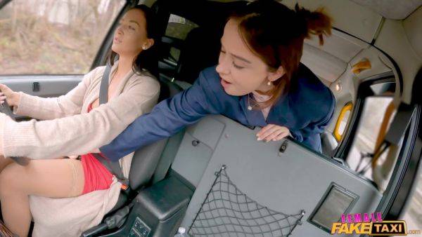 Minni Joy and Zuzu Sweet fucking passionately in the car - xtits.com - Australia - Czech Republic on pornsfind.com