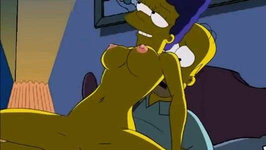 Homer and Marge fucking in the Night - FamousToonsFacial - drtuber.com on pornsfind.com