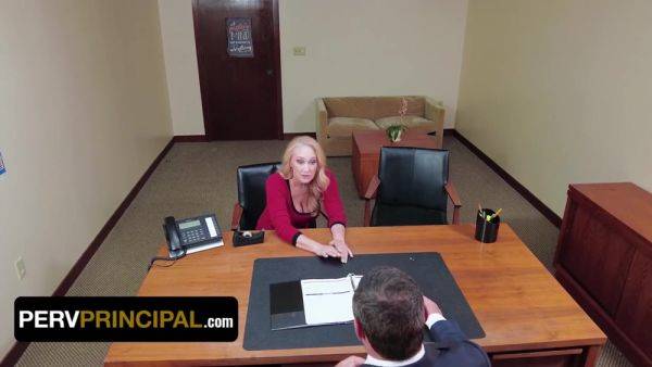 Stream the uncensored movie named : Step Mom Gets A Call From Principal Miles And Things Are Not Looking So Good At The School