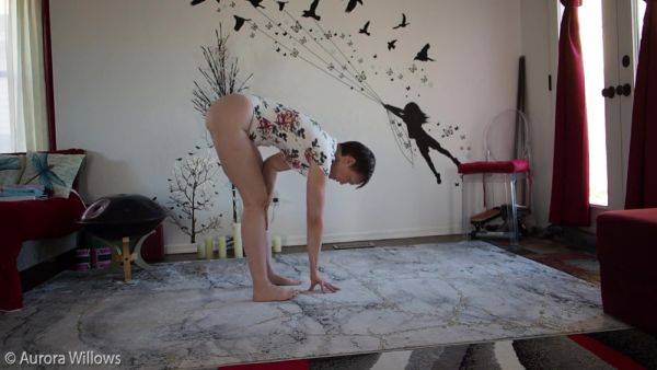 Watch the complete movie named : Aurora Willows Does Yoga In A Body Suit