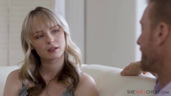 Play the uncensored movie : Hot Blonde Wife Gets Fucked By Her Marriage Counselor