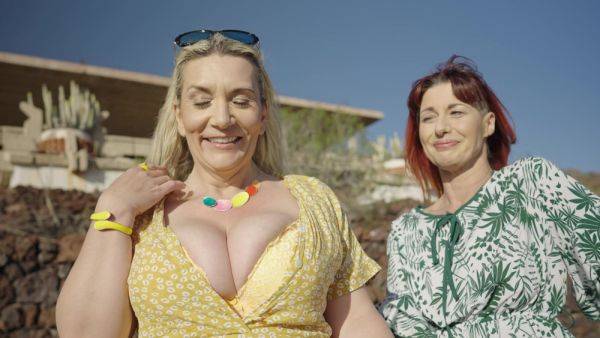 Enjoy watching the uncut clip named : Insolent nude ladies share personal mature foursome in lezzie kinks