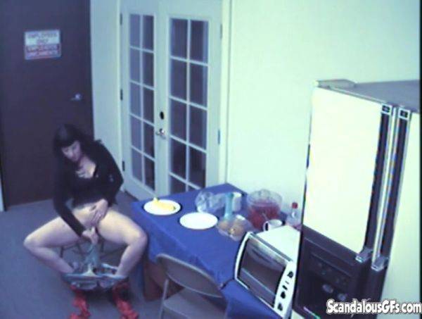 View full video titled : Busty masturbating teen office slut