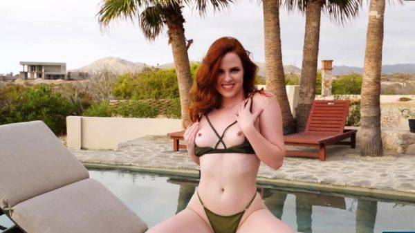 Latina bikini babe and redhead show off - drtuber.com on pornsfind.com