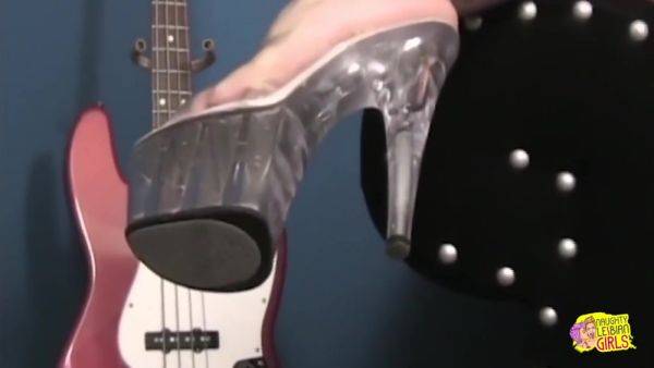 Play the uncensored video called : One Hot Brunette With A Dildo Is Good But Two Of Them Fucking Are Perfect