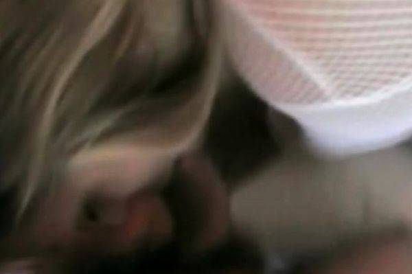 Watch this uncensored video named : Chubby Blonde Italian Loves Fishnets