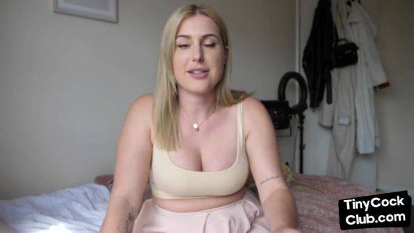 View the full movie titled : Solo SPH busty femdom babe talks dirty about losers