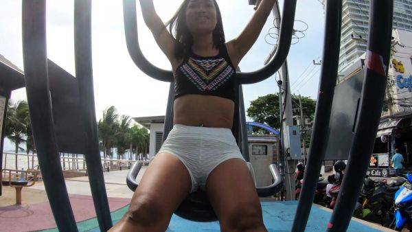 Watch uncut scene titled : Cute Thai amateur teen with a boyfriend