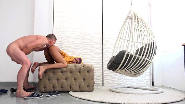 Enjoy watching the complete scene called : Brunette teen girlfriend babe sucking