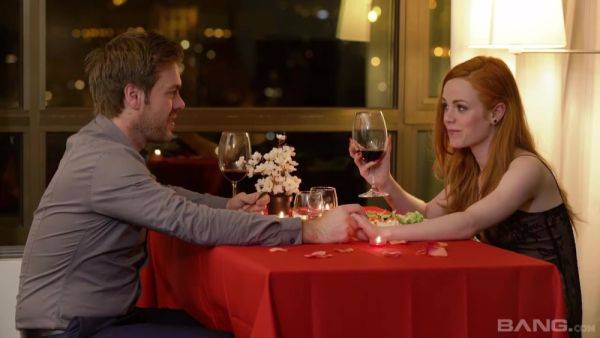 View this full scene titled : Ella Hughes In Fucks Her Fiance Before Heading Out For Her Bachelorette Party