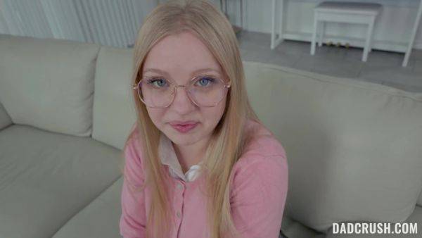 Nerdy girl learns everything about sex with friend's step daddy - anysex.com on pornsfind.com