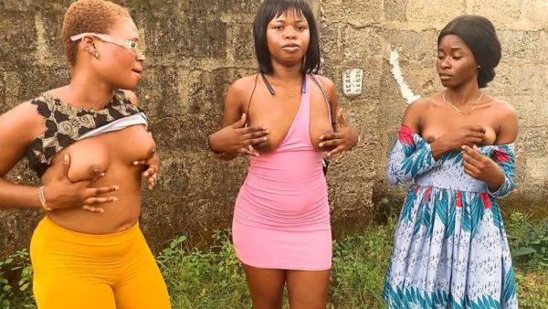 View this HD movie of : Black Lesbian Couple Converting BFF in Pussy Munching Threesome