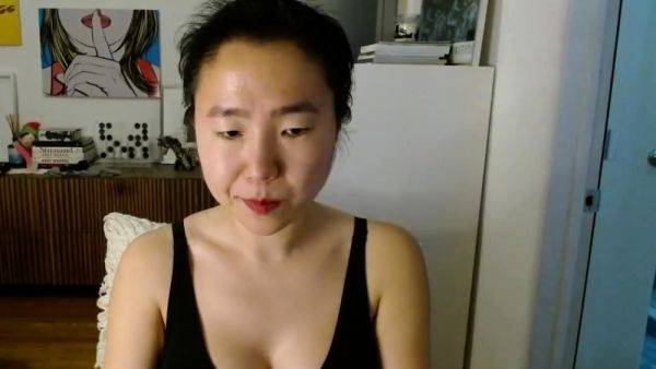 Stream uncut scene : Asian MILF Sucks Big Cock And Jerks Out Cum