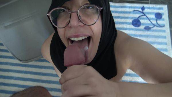 Watch this HD clip titled : Big Tits Arab Teen Loves Cum In Her Face