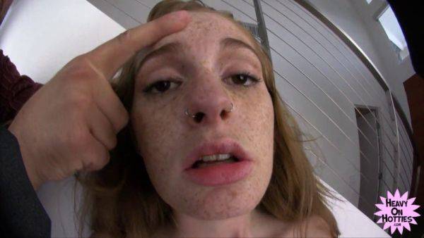 Freckled Freak Faye Reagan gets tied up and spit-roasted in hardcore bondage - sexu.com on pornsfind.com