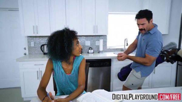 Riley King and Charles Dera engage in hot milk action while playing digital playground - sexu.com on pornsfind.com