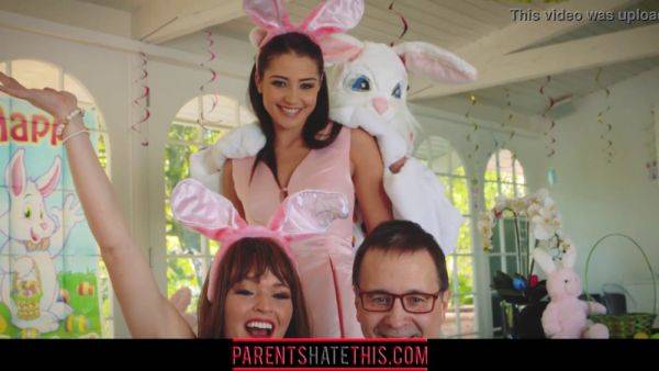 Avi Love gets naughty and fucks her stepuncle in Easter Bunny costume - sexu.com on pornsfind.com