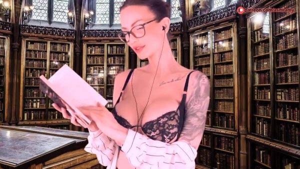 Play this uncensored movie called : ASMR Amy Naughty Librarian XXX Videos