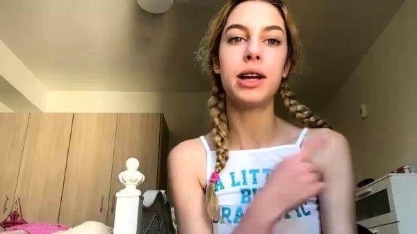 View uncut clip called : Solo Amateur Blonde Teen Homemade Pussy Masturbation