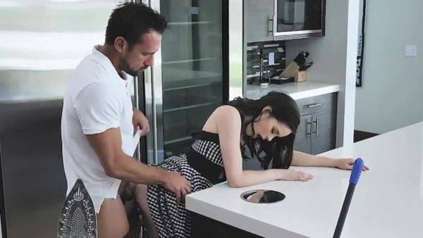 Enjoy watching this HD clip of : husband and wife fuck the maid