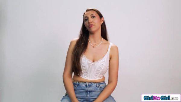 Stream uncut movie of : Three camera angles capture Bella Rolland finger her pussy