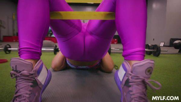 View uncensored scene named : Taking Care of the Trainer - MYLF