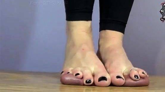 View this uncut video called : Anikas Cock and Ball Trample - Under My Stiletto's! - Anika