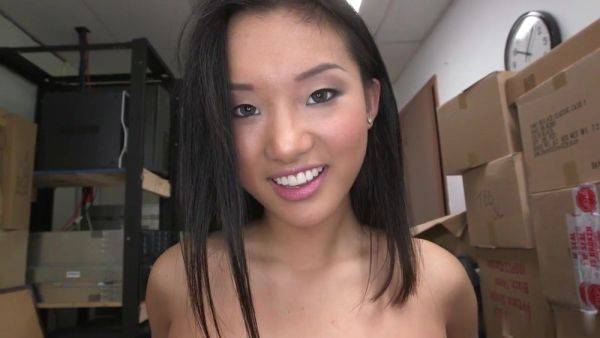 Stream this complete scene of : Alina Li Among Packages - Alina li
