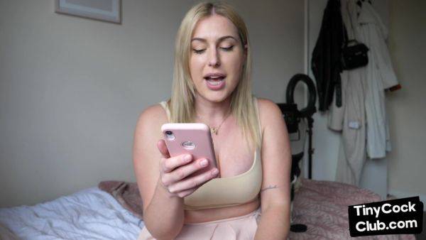 View complete clip called : SPH solo babe humiliates small cocks in dirty talking video