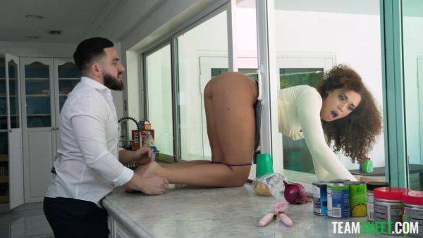 Watch this HD clip of : Curly black doll loudly fucked in her succulent cherry for quite some slutty rounds