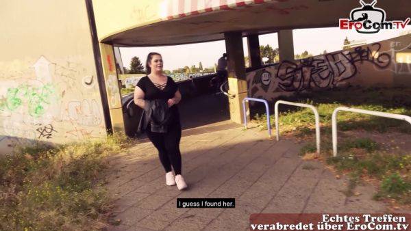 German chubby bbw teen picked up in public and fucked on street - txxx.com on pornsfind.com