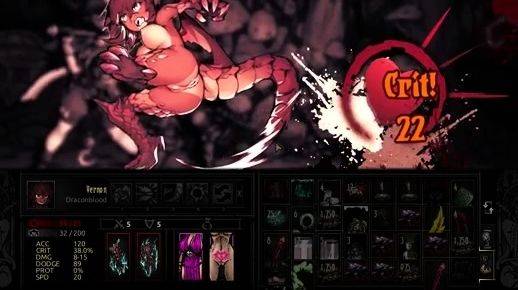 Stream this hardcore movie titled : Darkest Dungeon Lustiest Modding - Goblin creampie