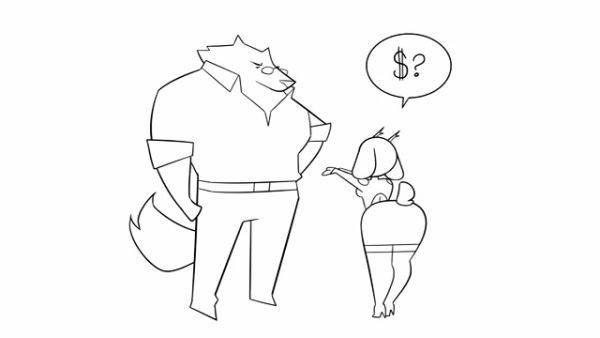 Play complete video of : Sugar Daddy Wolf And Bimbo Deer