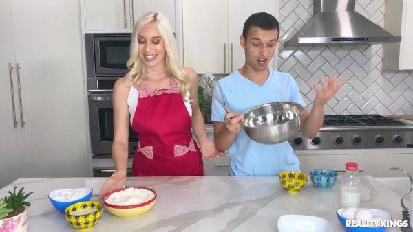 Kay Lovely gets eaten out and screwed in the kitchen - xhand.com on pornsfind.com