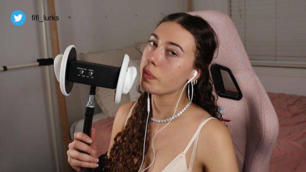 Play the uncensored scene : Sensual Asmr Ear Licking