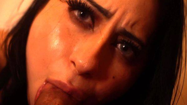 View this complete video called : Tit fucked busty brunette blowjob babe sexy pov action
