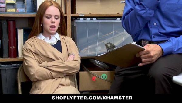 Ella Hughes trades sex for a slap on the wrist in a wild shoplyfter trade - sexu.com on pornsfind.com