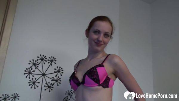 Naughty Babe Strips Her Clothes And Masturbates - hclips.com on pornsfind.com