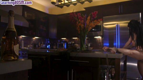 Play hardcore movie : Submissive BDSM tattooed babe throat fucked outdoor