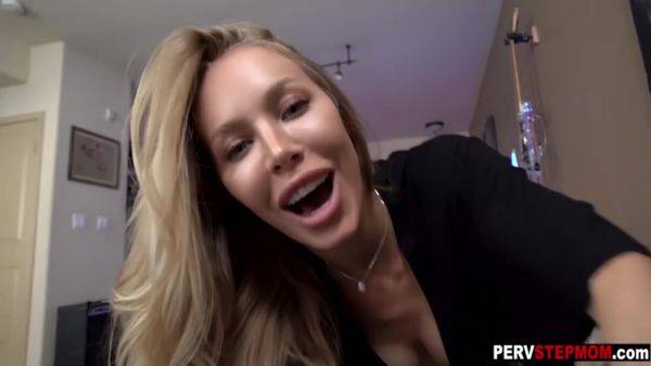 Nicole Aniston In Horny Milf Stepmom Got A Bday Gift From A Young Stepson - videomanysex.com on pornsfind.com