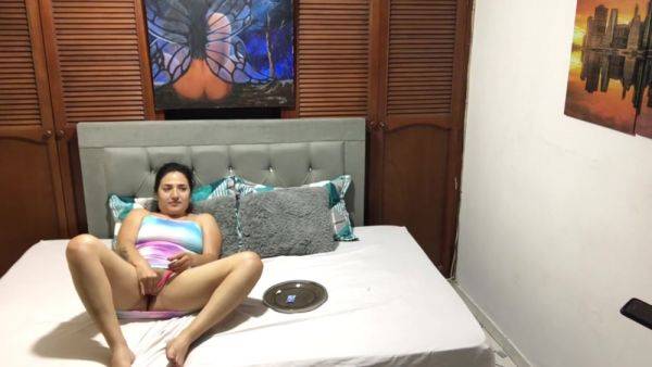 Enjoy watching full scene titled : I Give My Girlfriend A Vibrator To Enjoy In Her Hot Pussy